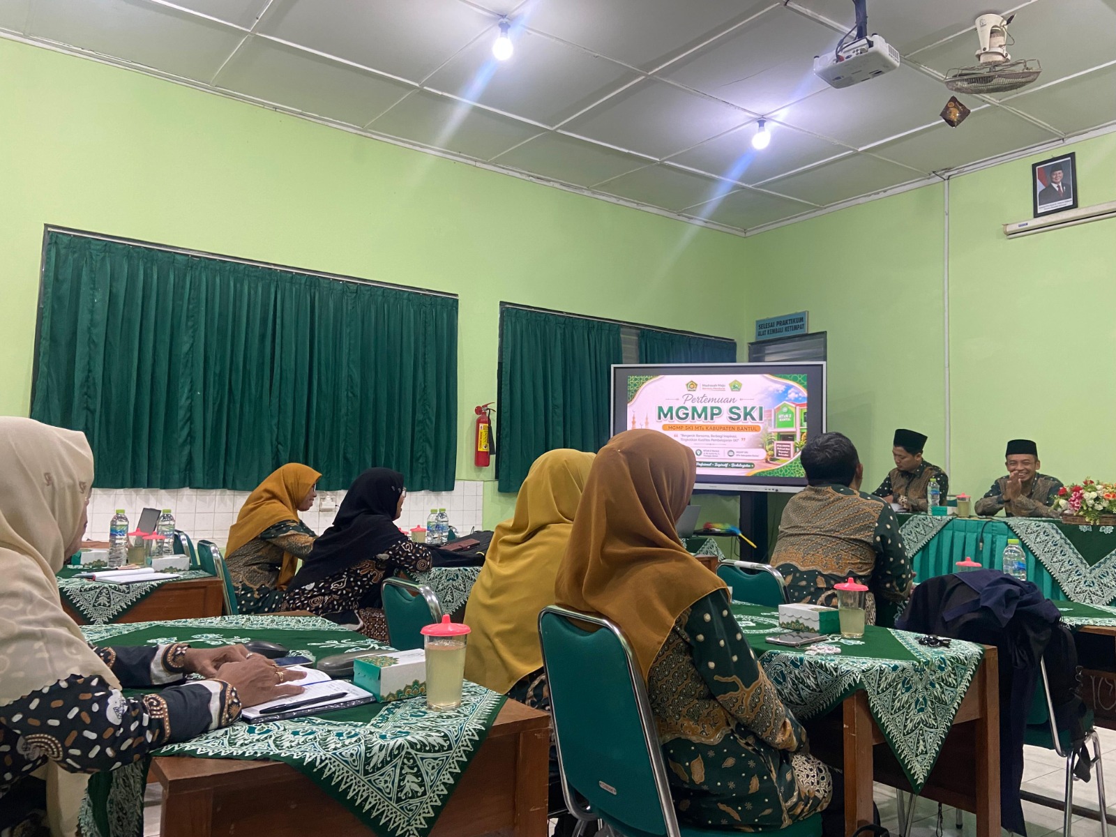 Guru SKI MTsN 9 Bantul Ikuti Pertemuan MGMP SKI MTs Se-Kabupaten Bantul
